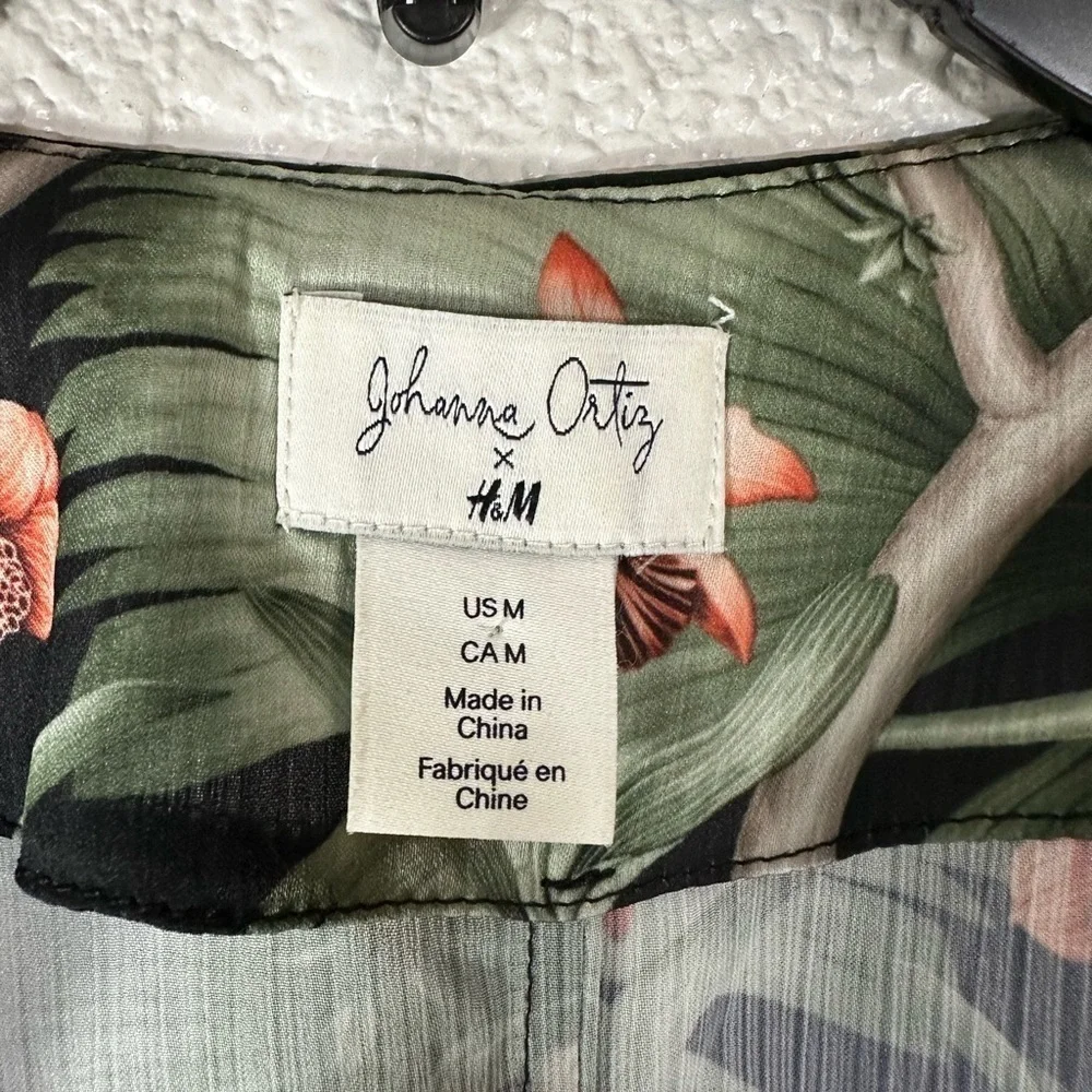 Johanna Ortiz x H&M Floral Tropical Dress SZ M